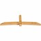 Ekena Millwork Bellingham Rough Sawn Timber Gable Bracket, Western Red Cedar, 108"W x 36"H x 6"D x 6"F, 8/12 Pitch GBW108X36X0606BEL00RWR - alternate 5